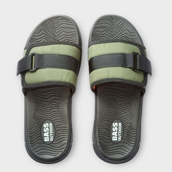 BASS OUTDOOR Topo Utility Comfort Slide Sandals Women’s Size 11 - Picture 1 of 9
